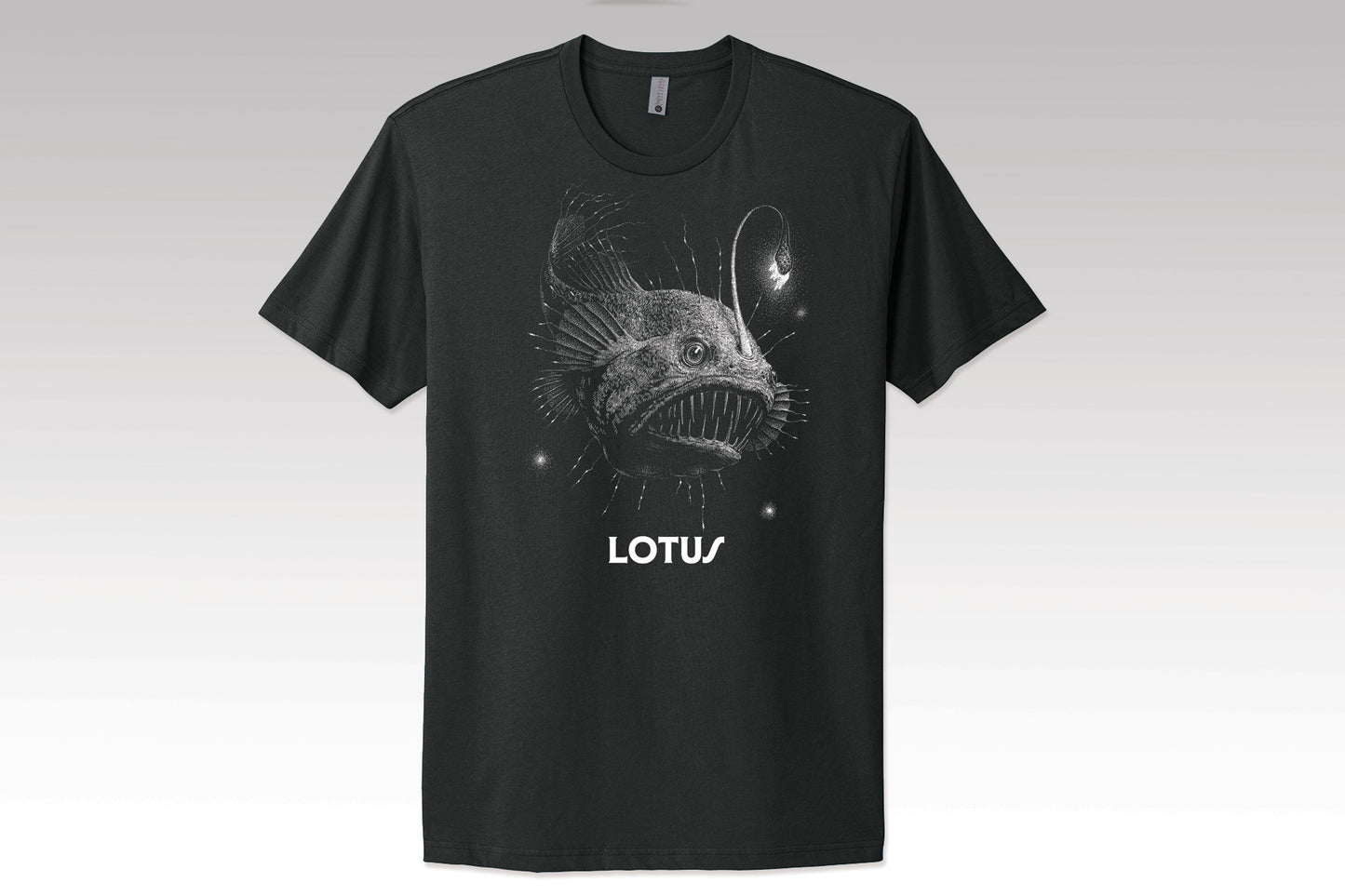 Anglerfish Shirt BLACK (Glow-in-the-dark)