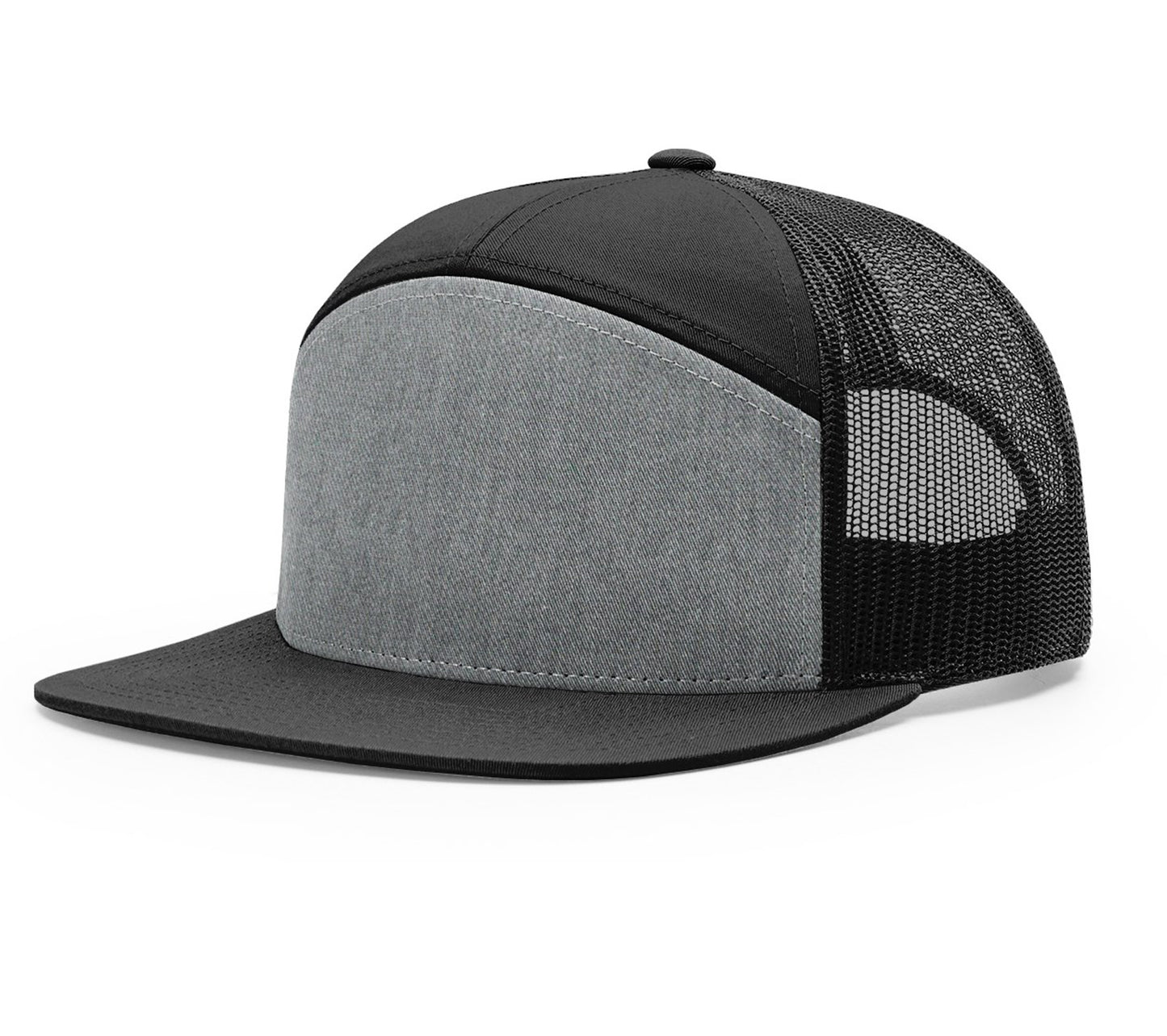 Hat 7-Panel Trucker BLACK/GREY