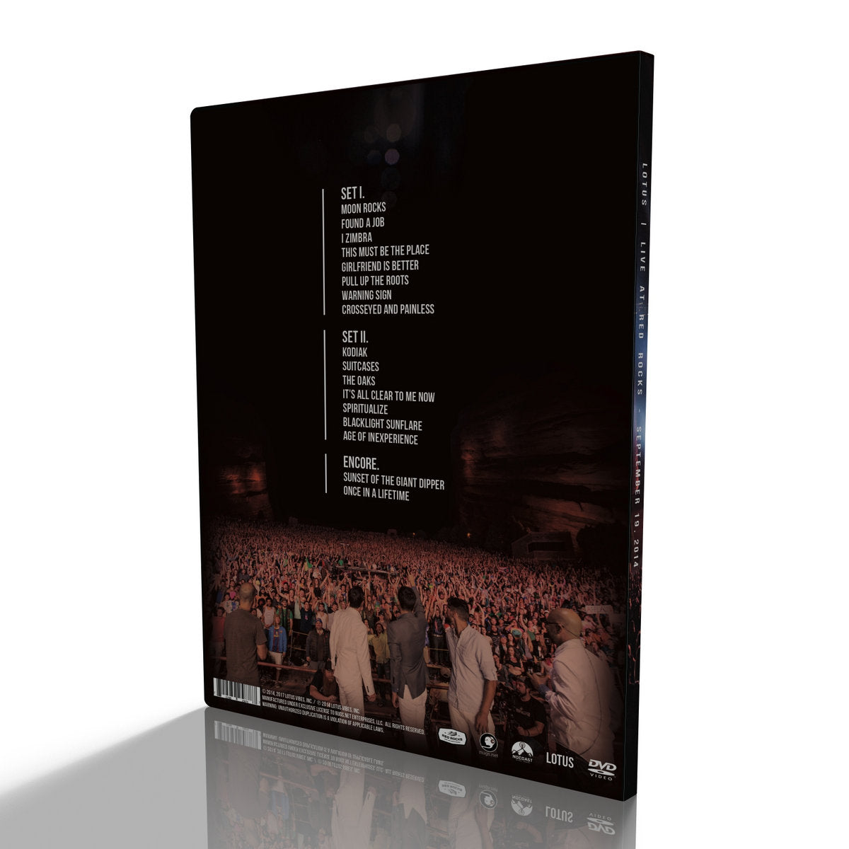 DVD: Live at Red Rocks September 19, 2014