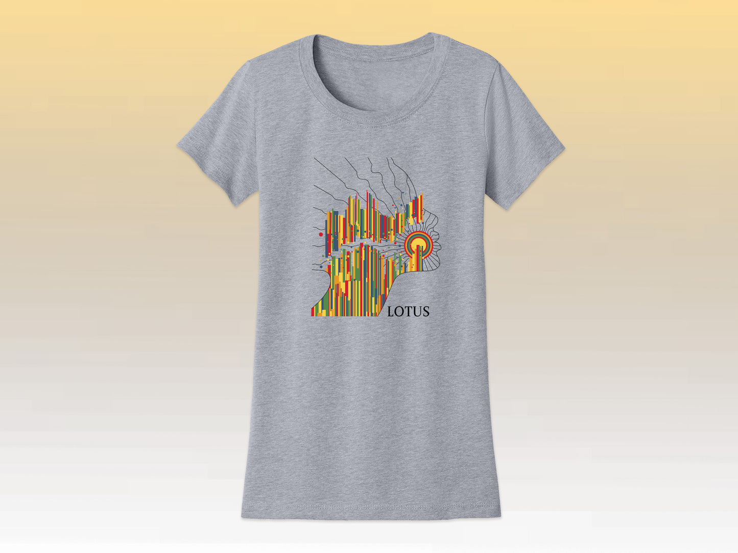 Eat the Light Women's shirt GREY PRE-ORDER