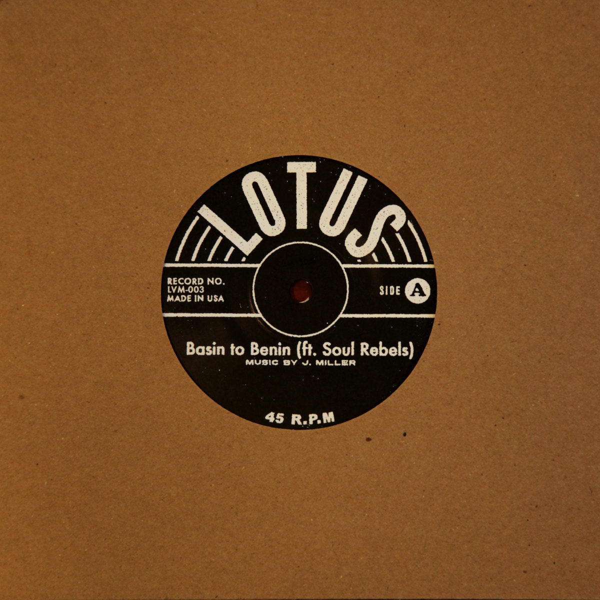 Basin to Benin / Tarot 7" Vinyl