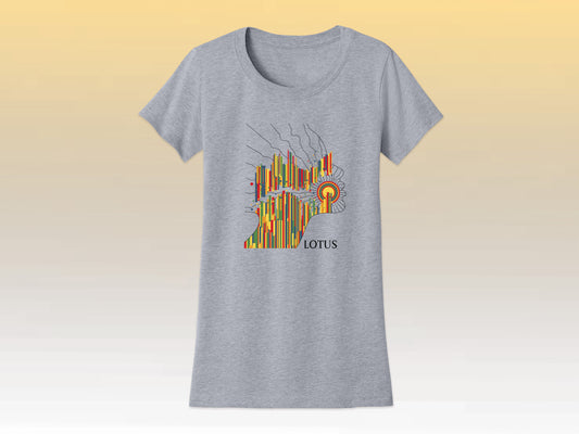 Eat the Light Women's shirt GREY PRE-ORDER