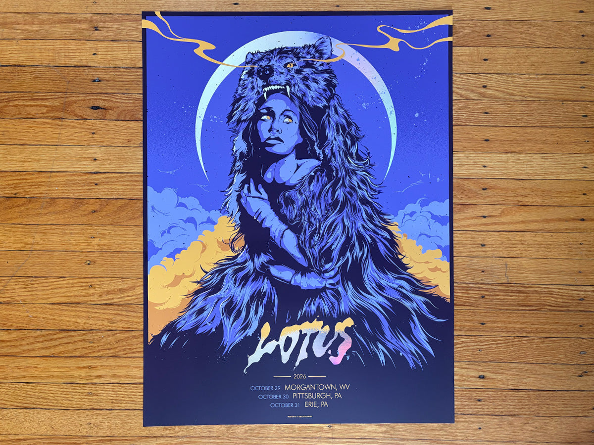 October Poster FOIL