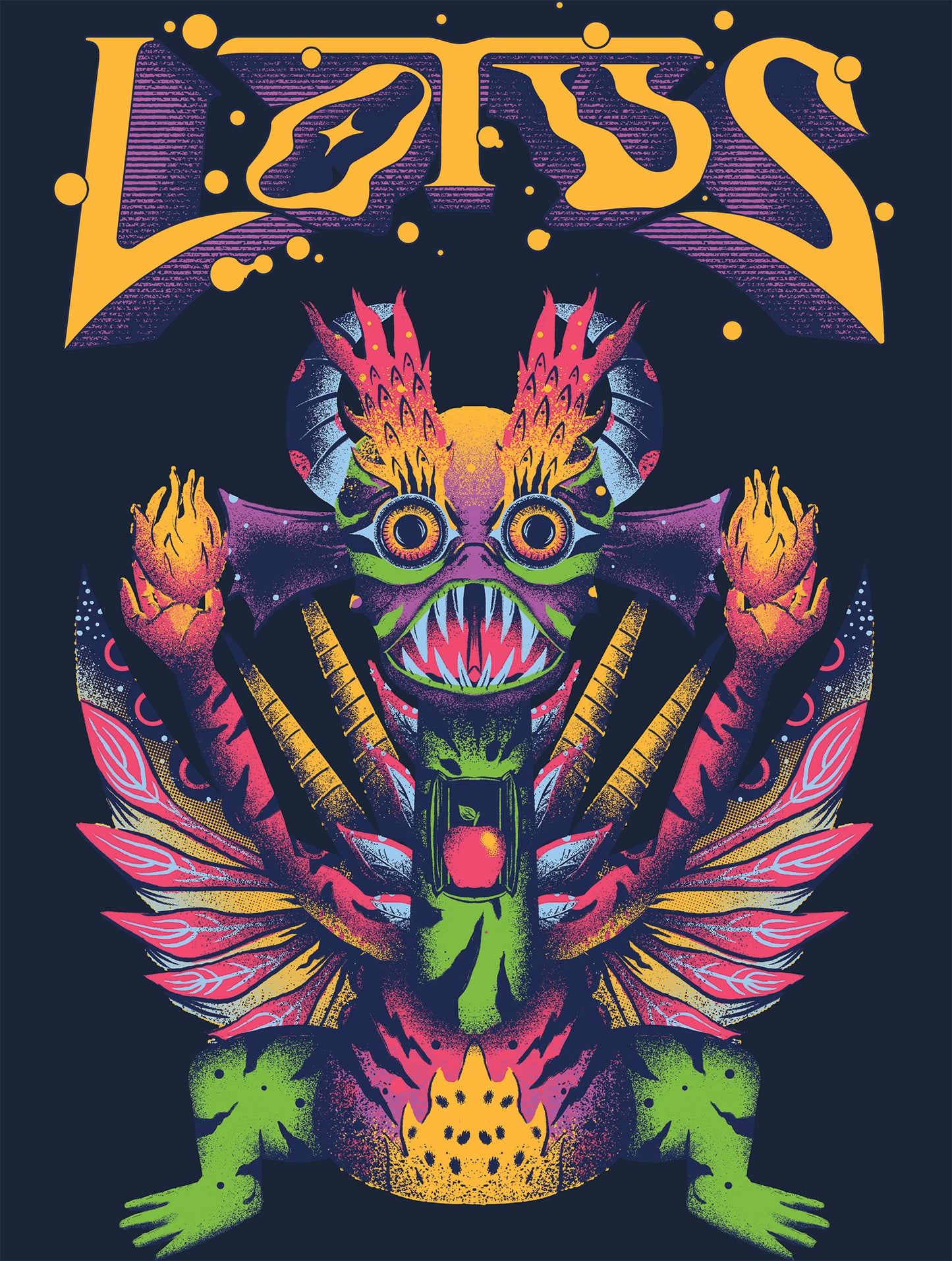 Alebrije Long Sleeve MIDNIGHT BLUE