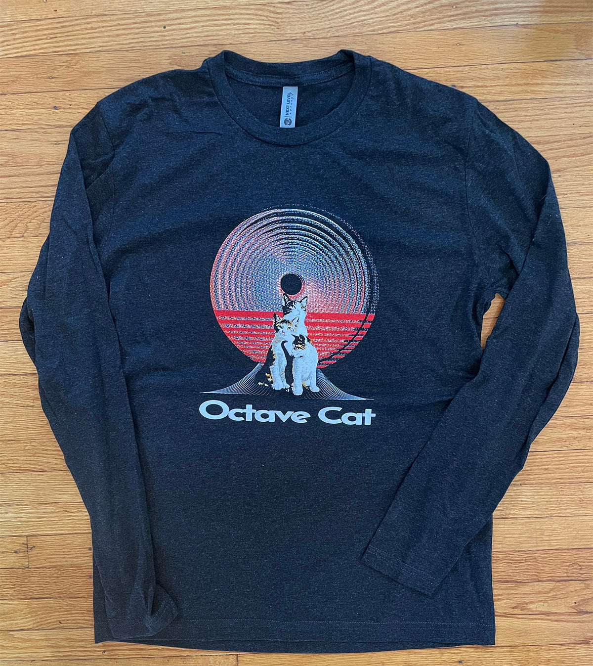 Octave Cat Trio Long-Sleeve BLACK