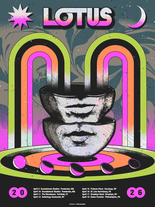 April 2026 Poster WHITE FOIL