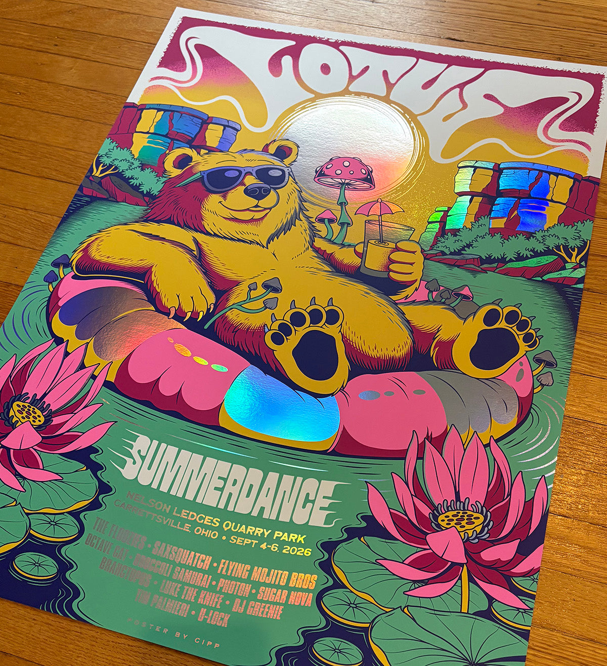 Summerdance Poster 2026 FOIL