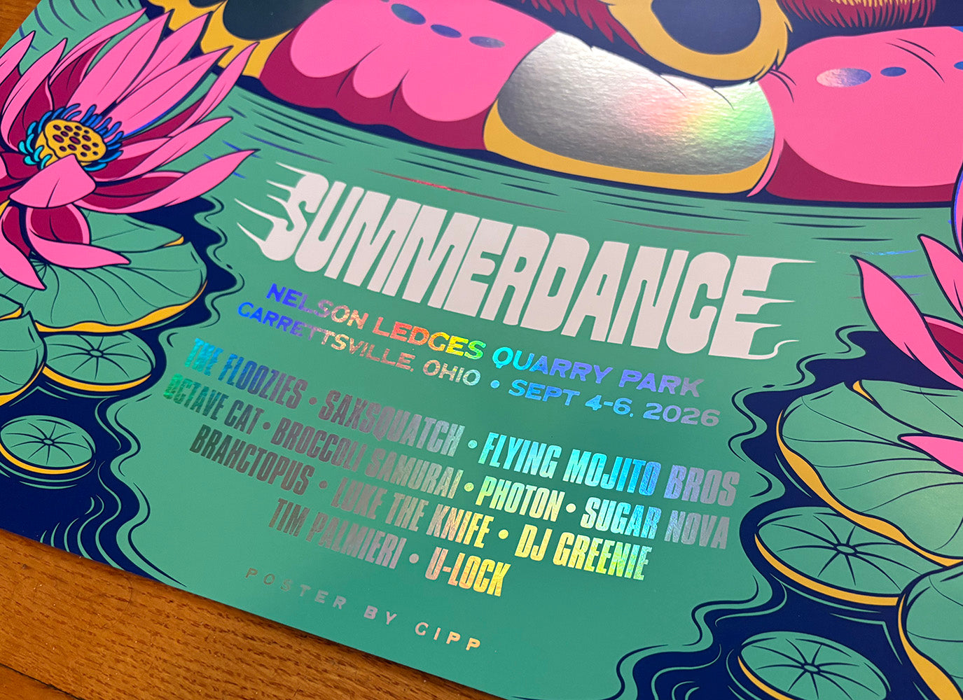 Summerdance Poster 2026 FOIL