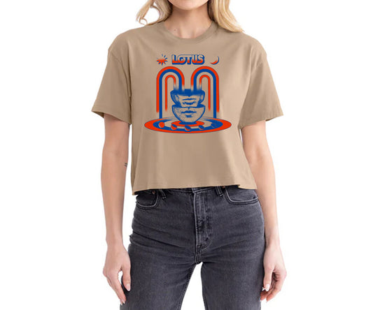 Surreal Women's Crop TAN